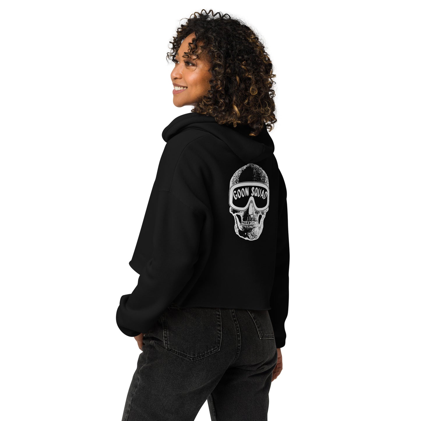 Goon Squad Womens Crop Hoodie