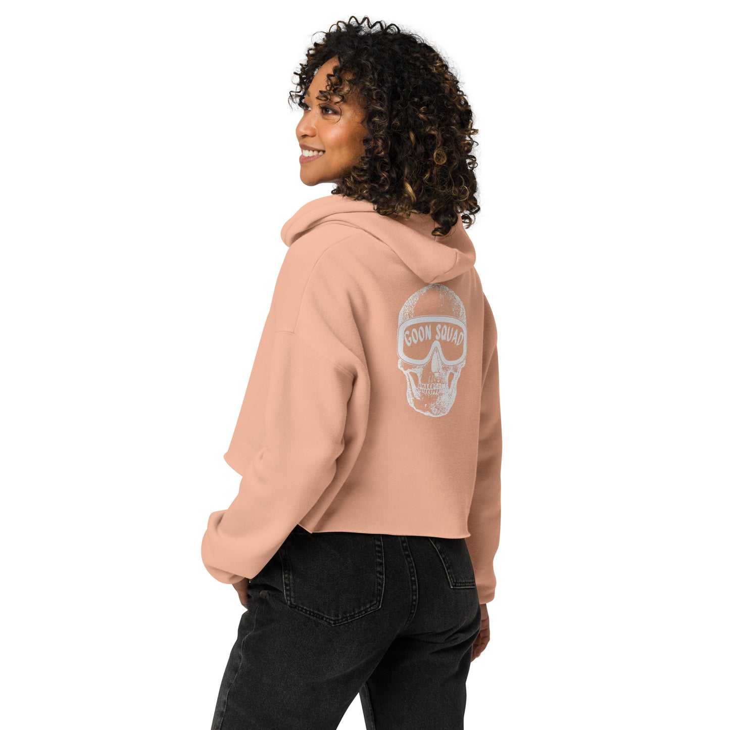 Goon Squad Womens Crop Hoodie