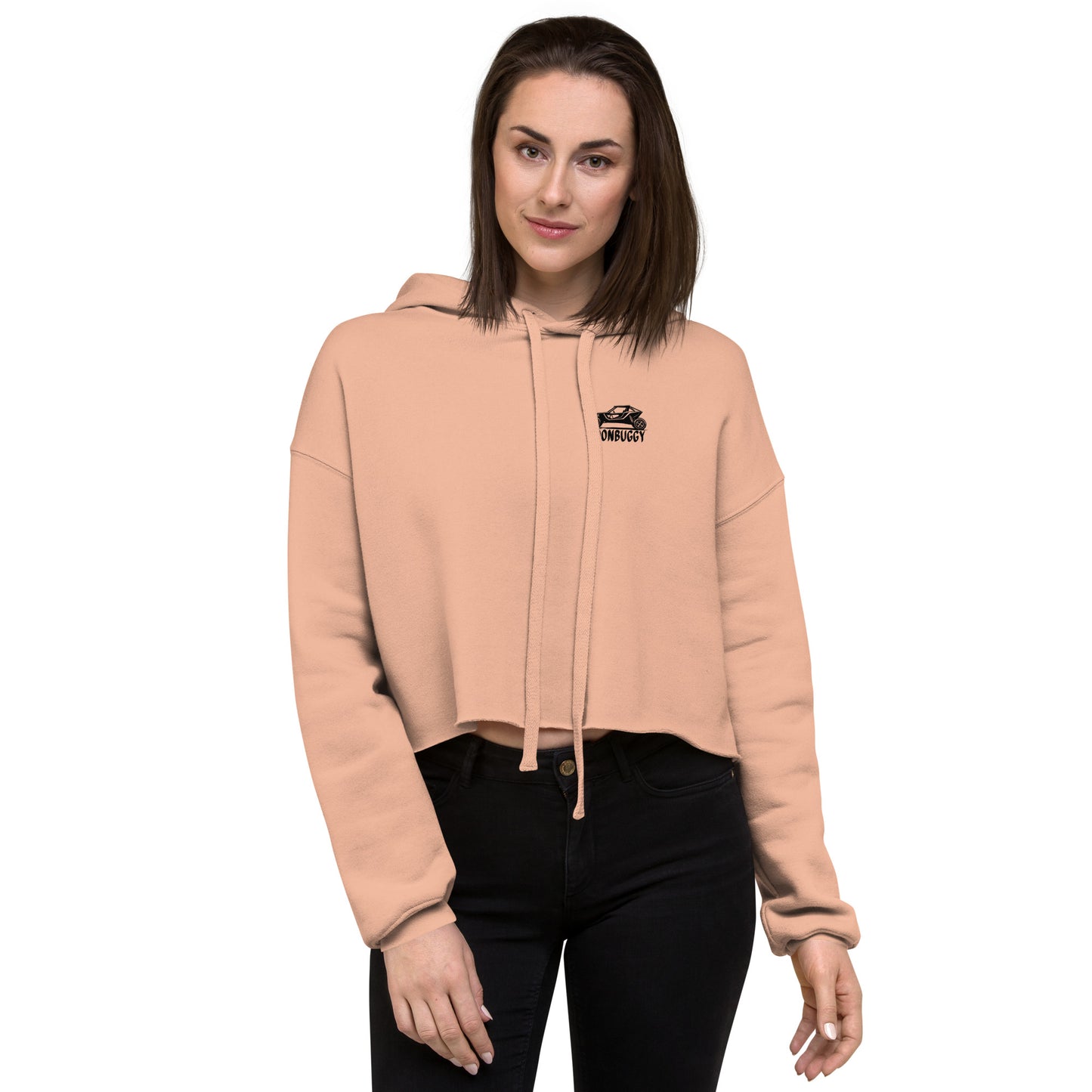 Enemy Womens Crop Hoodie