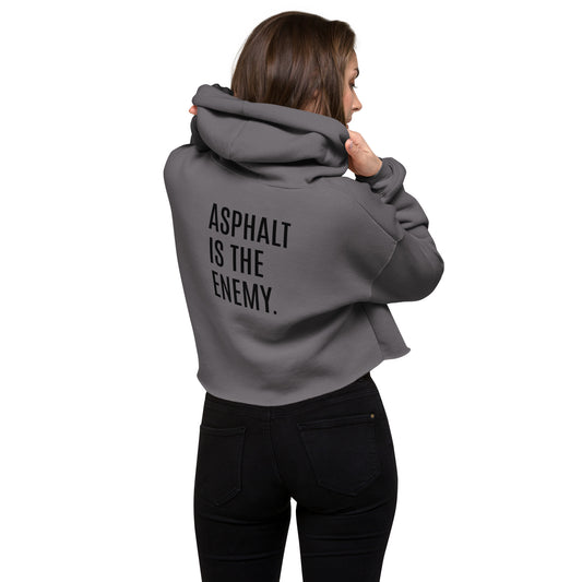 Enemy Womens Crop Hoodie