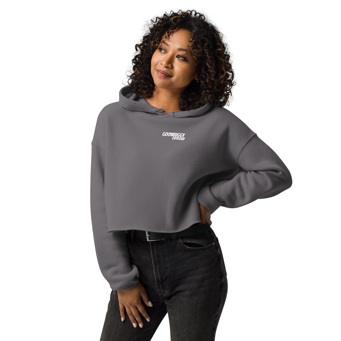 Goon Squad Womens Crop Hoodie